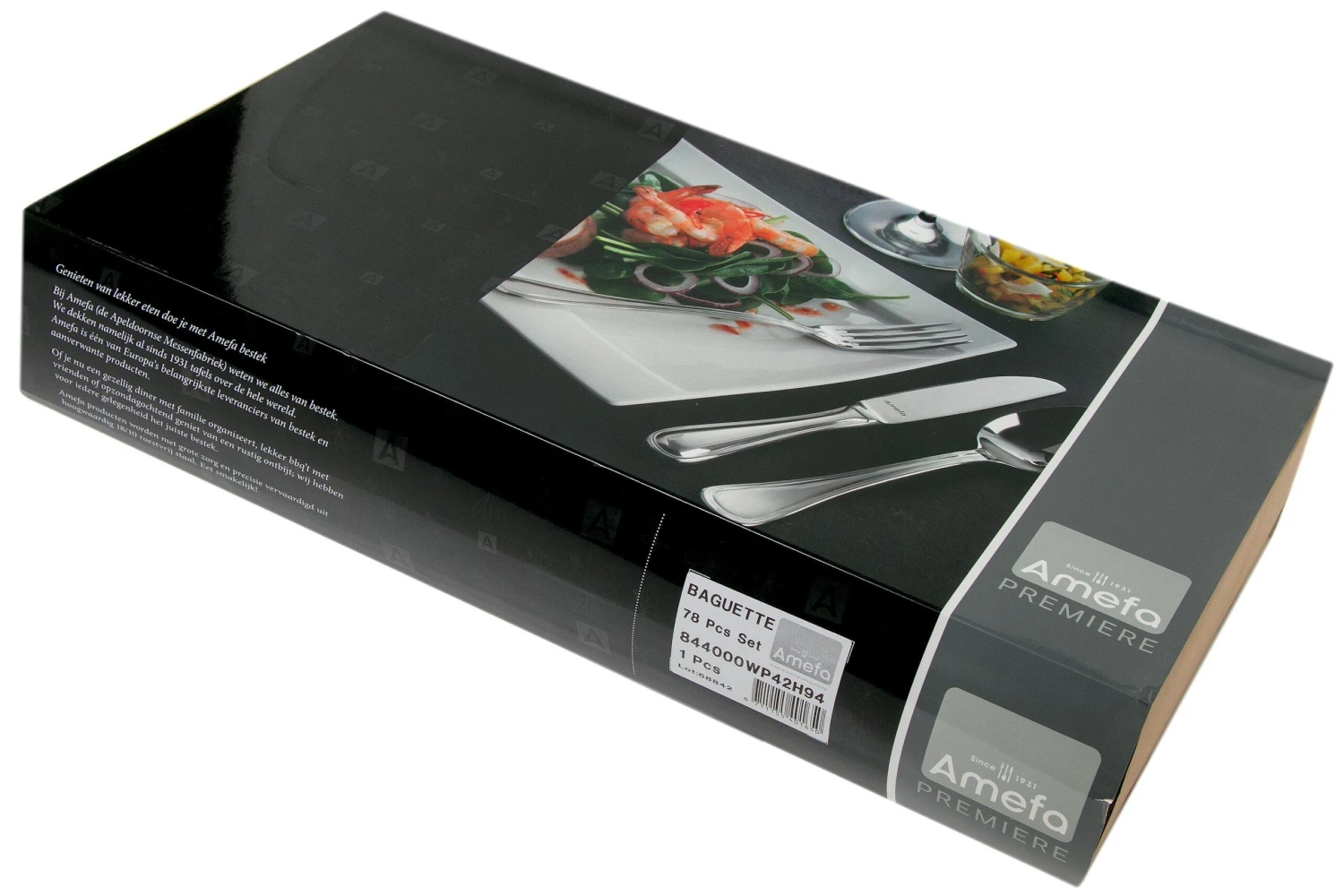 Amefa Baguette 8440 Ménagère De 78 Pièces 3 Amefa Baguette 8440 Ménagère De 78 Pièces - Image 3