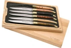 Laguiole En Aubrac Set Couteaux Steak 6 Pièces Essences Variées, 62C99BDLBH 9 Laguiole En Aubrac Set Couteaux Steak 6 Pièces Essences Variées, 62C99BDLBH -Les Couteaux Soldes AU62C99BDLBH 05 laguiole en aubrac au62c99bdlbh 05