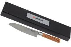 Böker Damast Olive 17,2 Cm Santoku, 130437DAM -Les Couteaux Soldes BO130437DAM 06 boker damast olive bo130437dam 06