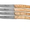 Claude Dozorme Le Thiers Coffret De Couteaux à Steak, 4 Pièces, Bouleau Noir