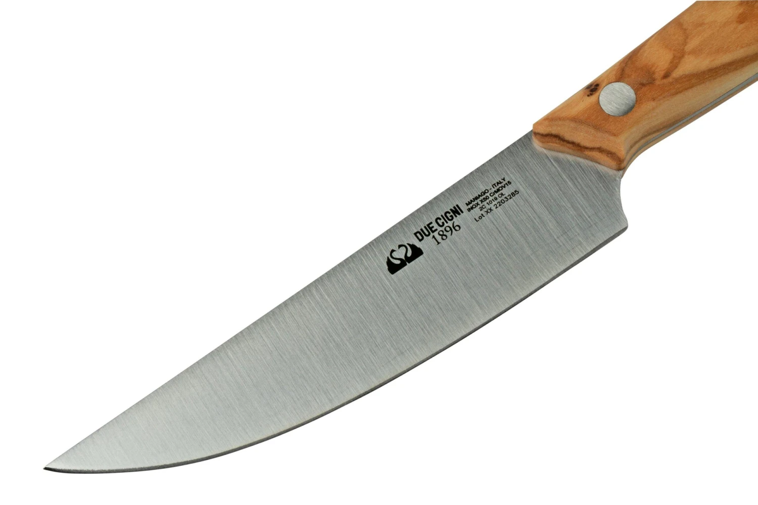 Due Cigni 1896 America DG2C1019OLSET4, Set De 4 Couteaux à Steak, Bois D'olivier 3 Due Cigni 1896 America DG2C1019OLSET4, Set De 4 Couteaux à Steak, Bois D'olivier - Image 3