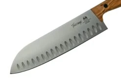 Due Cigny Tuscany DG2C760-18OL Santoku 18 Cm Bois D'olivier -Les Couteaux Soldes DG2C760 18OL 03 duecigni scaled
