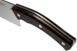 Due Cigni Arne Line Santoku 19 Cm, Ziricote -Les Couteaux Soldes DG2C904ZW 05 due cigni arne scaled