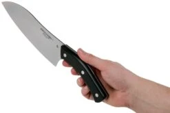 Due Cigni Arne Line Santoku 19 Cm, Noir -Les Couteaux Soldes DG2C904 06 due cigni arne scaled