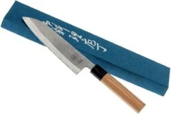 Eden Dento Santoku 16,5 Cm, Acier Aogami -Les Couteaux Soldes EQ2070 316 07 eden dento santoku eq2070 316 07