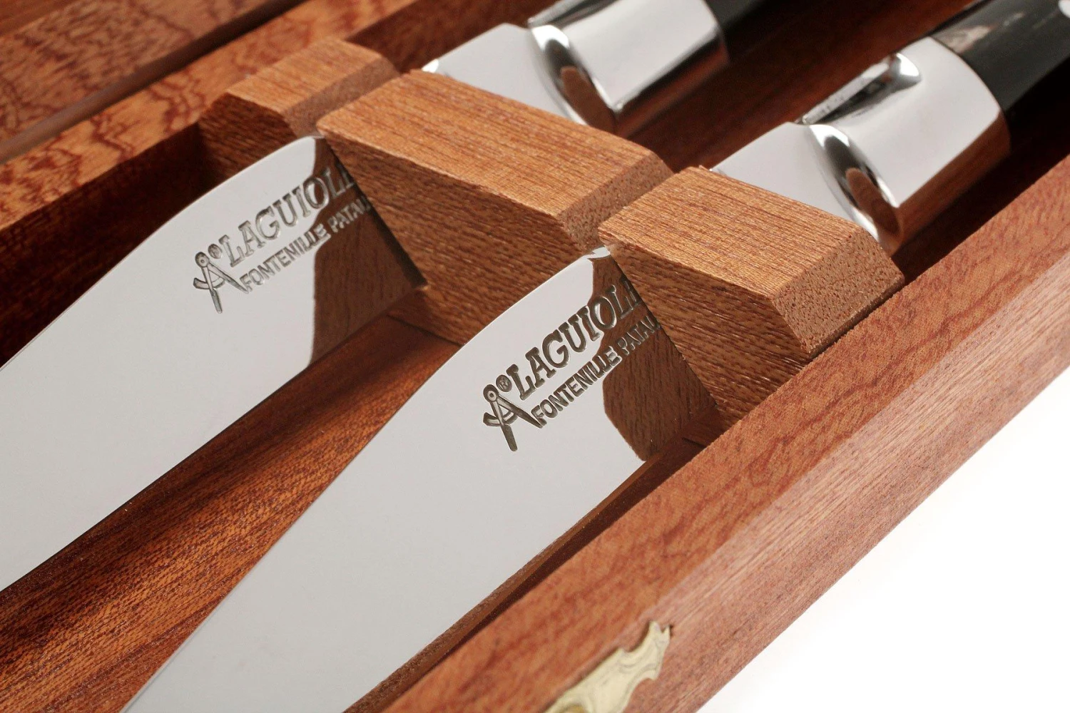 Fontenille Pataud Ensemble De 2 Couteaux à Steak, Corne De Buffle 2 Fontenille Pataud Ensemble De 2 Couteaux à Steak, Corne De Buffle - Image 2