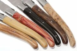 Fontenille Pataud Ensemble De Couteaux à Steak (6 Pièces), Bois Variés -Les Couteaux Soldes FPLTC6ASS 07 fontenille pataud steakmessenset assortiment fpltc6ass d9