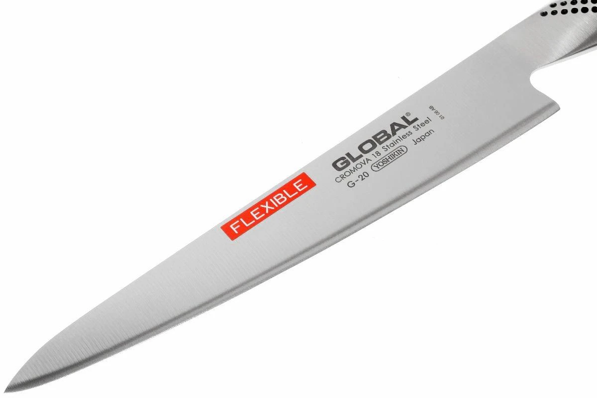 Global G20 Couteau à Filet Flexible 20 Cm 2 Global G20 Couteau à Filet Flexible 20 Cm - Image 2