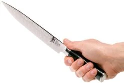 Kai Shun Couteau à Trancher à Lame Alvéolée 23 Cm -Les Couteaux Soldes KADM720 07 kai shun v2017 kadm720 07