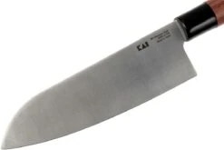 Kai Seki Magoroku Redwood Couteau Santoku 0170S -Les Couteaux Soldes KAMGR 0170S 03 kai shun seki magoroku redwood kamgr 0170s 03