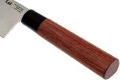 Kai Seki Magoroku Redwood Couteau Santoku 0170S -Les Couteaux Soldes KAMGR 0170S 04 kai shun seki magoroku redwood kamgr 0170s 04