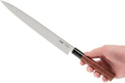 Kai Seki Magoroku Redwood Couteau Yanagiba 0240Y 24 Cm -Les Couteaux Soldes KAMGR 0240Y 08 kai shun seki magoroku redwood kamgr 0240y 08