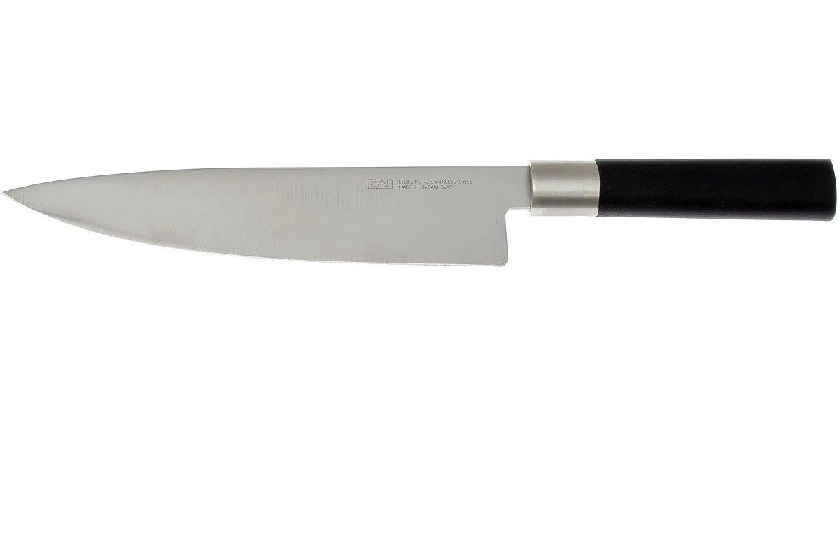 Kai Wasabi Black Couteau De Chef 20cm 6720C 1 Kai Wasabi Black Couteau De Chef 20cm 6720C
