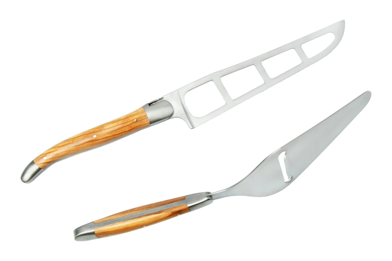 Forge De Laguiole CPMOIN Set à Fromage, Bois D'olivier 2 Forge De Laguiole CPMOIN Set à Fromage, Bois D'olivier - Image 2