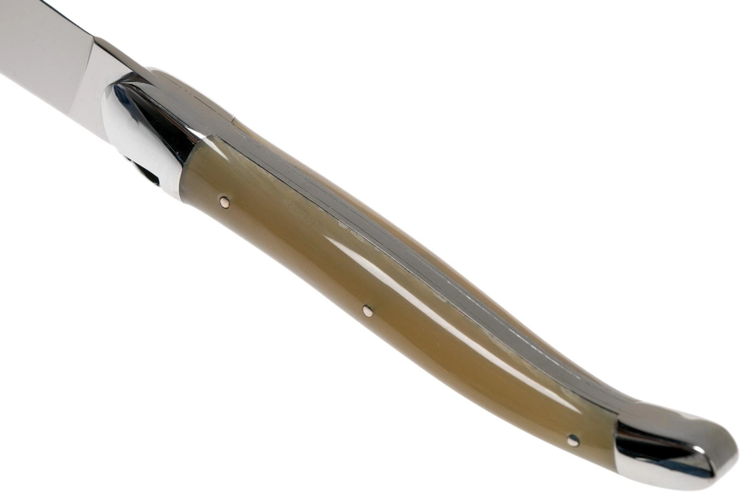 Forge De Laguiole, T62MINB, Set De Couteaux à Steak En Pointe De Corne 7 Forge De Laguiole, T62MINB, Set De Couteaux à Steak En Pointe De Corne - Image 7