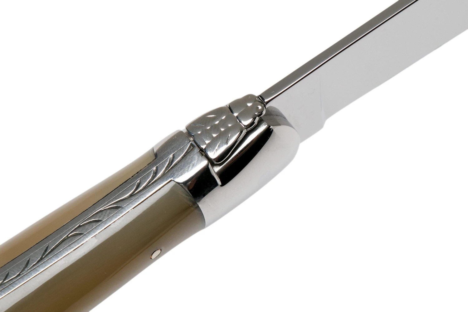 Forge De Laguiole, T62MINB, Set De Couteaux à Steak En Pointe De Corne 8 Forge De Laguiole, T62MINB, Set De Couteaux à Steak En Pointe De Corne - Image 8