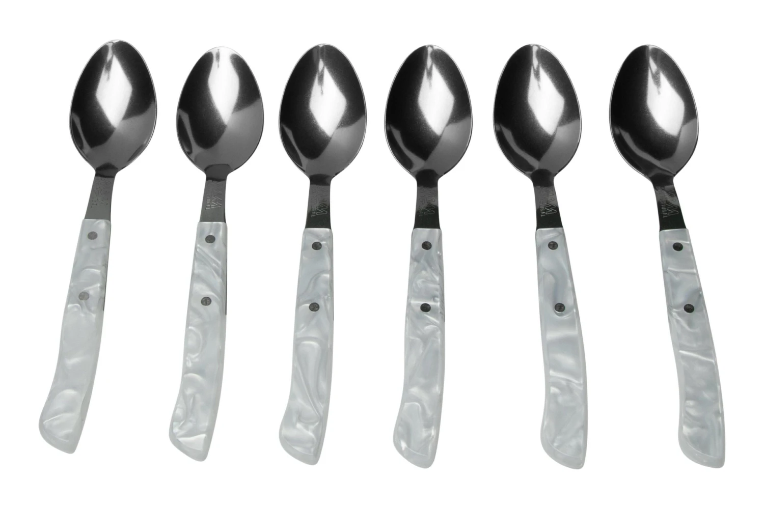 MAM Iberico Pearl 14036-S, Set De 6 Cuillères De Table 1 MAM Iberico Pearl 14036-S, Set De 6 Cuillères De Table