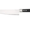 Maserin TEGI 2500-19PN Couteau De Chef Noir, 19 Cm