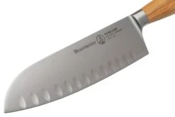 Messermeister Oliva Luxe LX610-16K Santoku à Alvéoles, 16 Cm -Les Couteaux Soldes MRLX610 16K 03 messermeister scaled