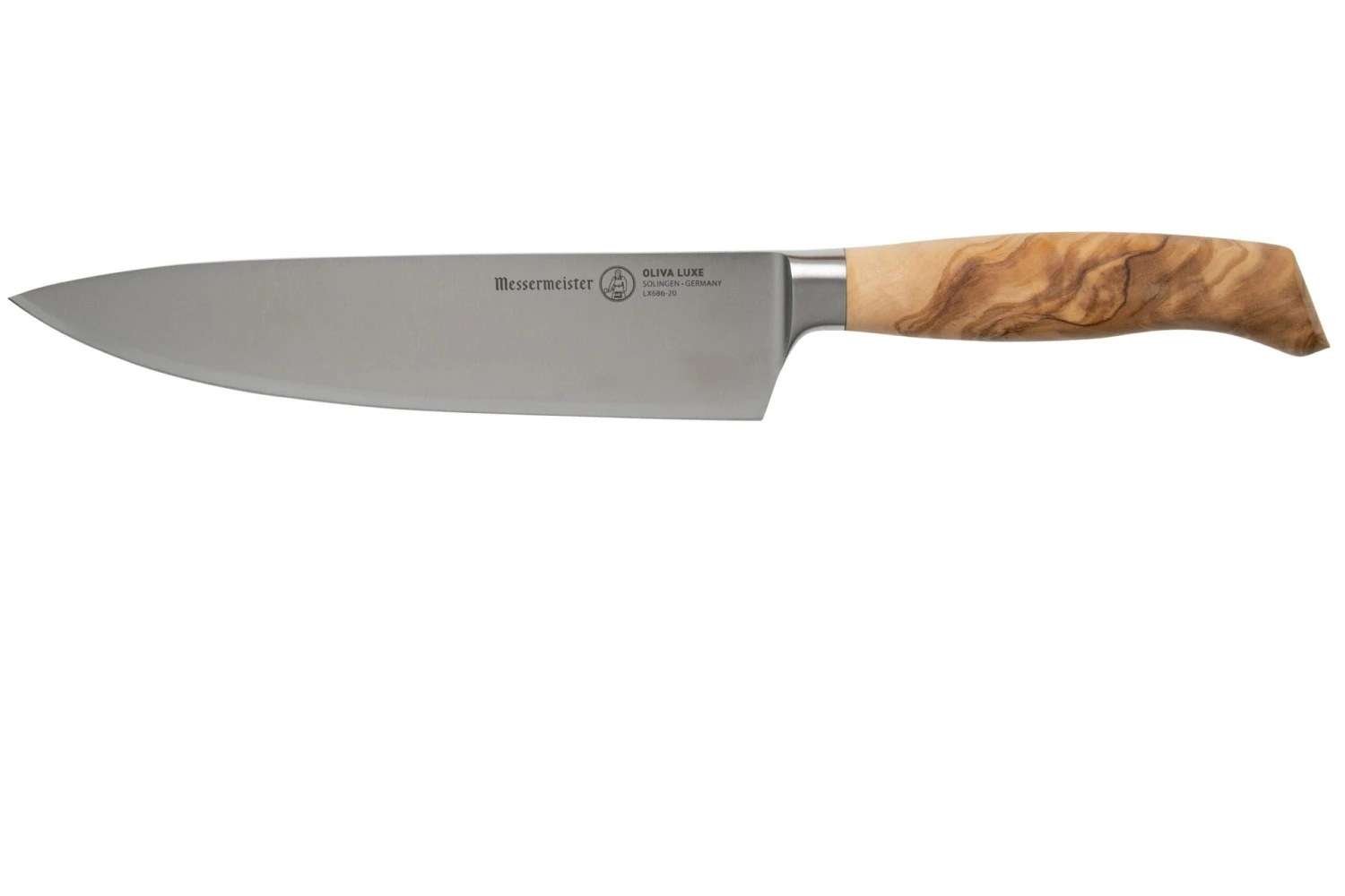 Messermeister Oliva Luxe LX686-20 Couteau De Chef, 20 Cm 1 Messermeister Oliva Luxe LX686-20 Couteau De Chef, 20 Cm