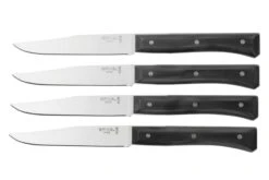 Opinel Facette Slate, Set De 4 Couteaux De Table Micro-dentelés