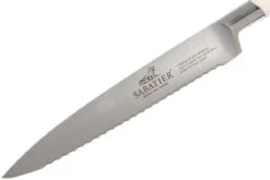 Lion Sabatier Edonist Perle Couteau Universel Lame Dentelée 12 Cm, Blanc, 807381 -Les Couteaux Soldes SA807381 03 lion sabatier edonist perie sa807381 03