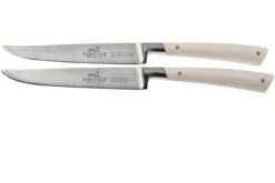Lion Sabatier Edonist Perle Set De Couteaux à Steak 2 Pièces, Blanc, 808281