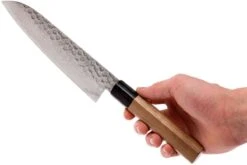 Sakai Takayuki 45-Layer Damascus WA Couteau Santoku, 18 Cm -Les Couteaux Soldes TA07252 D 06 sakai takayuki damast ta07252 d 06
