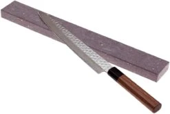 Sakai Takayuki 45-Layer Damascus WA Couteau à Trancher, 24 Cm -Les Couteaux Soldes TA07257 D 08 sakai takayuki damast ta07257 d 08