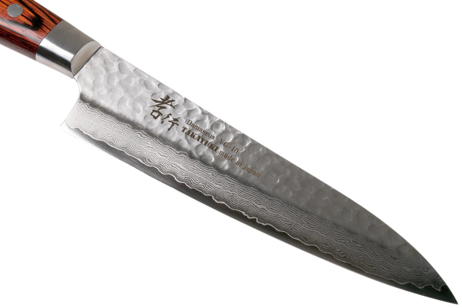 Sakai Takayuki 33-Layer Damascus Couteau De Chef 18 Cm, Bois D'acajou 3 Sakai Takayuki 33-Layer Damascus Couteau De Chef 18 Cm, Bois D'acajou - Image 3
