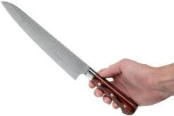 Sakai Takayuki 33-Layer Damascus Couteau De Chef 24 Cm -Les Couteaux Soldes TA07396 06 sakai takayuki 33 damascus scaled