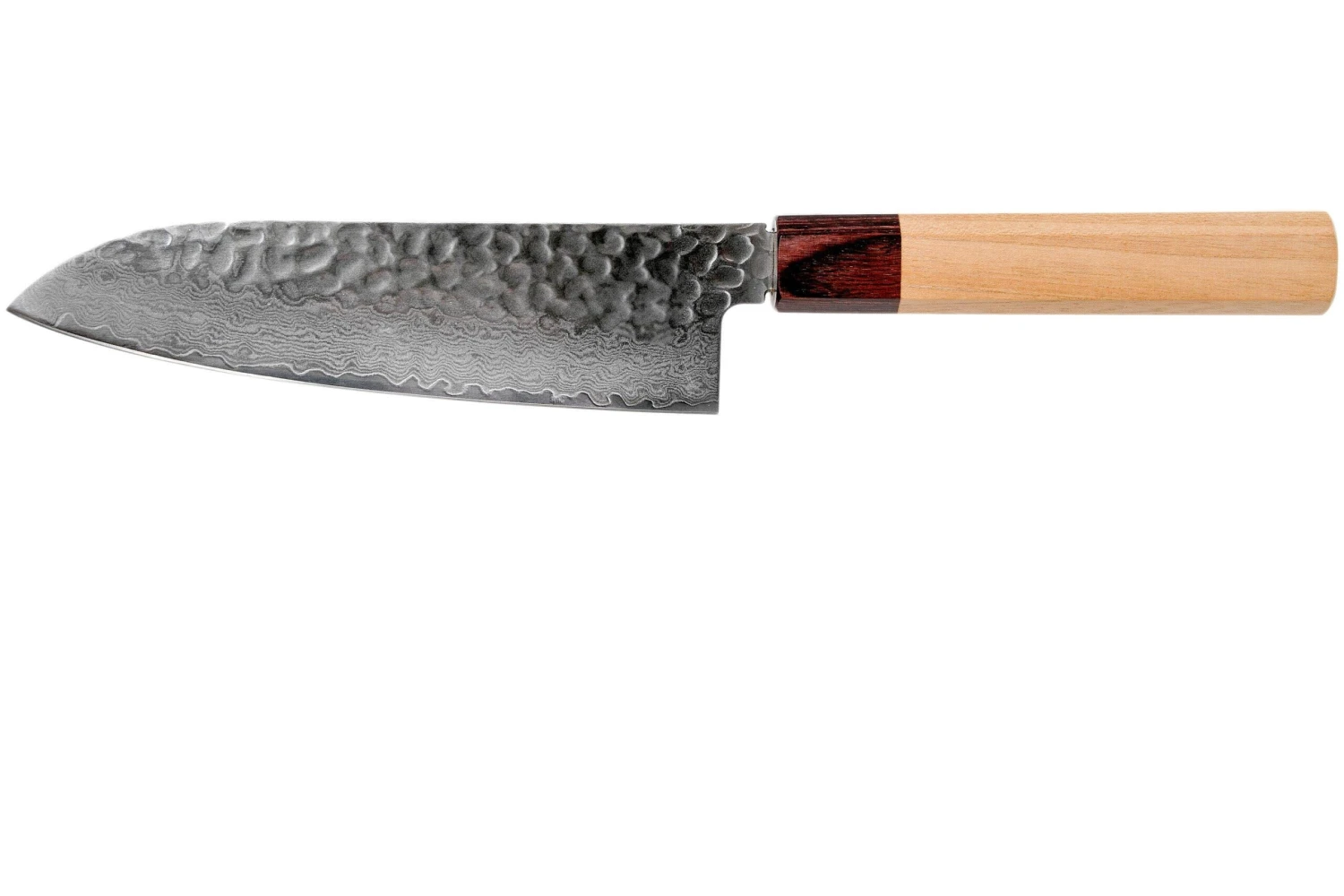 Sakai Takayuki Santoku 33-Layer Damascus Hammered WA 17 Cm 1 Sakai Takayuki Santoku 33-Layer Damascus Hammered WA 17 Cm