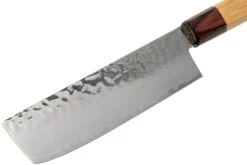 Sakai Takayuki Nakiri 33-Layer Damascus Hammered WA 16 Cm -Les Couteaux Soldes TA07473 03 sakai takayuki scaled