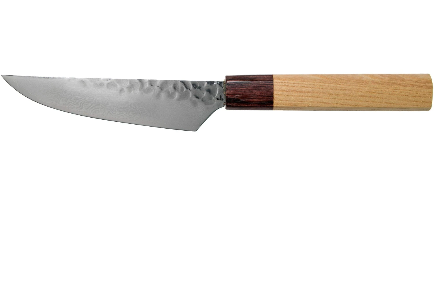 Sakai Takayuki 33-Layer Damascus Hammered WA Petty Couteau à Steak 13 Cm 1 Sakai Takayuki 33-Layer Damascus Hammered WA Petty Couteau à Steak 13 Cm