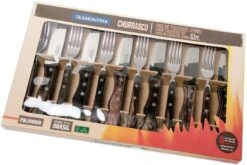 Tramontina Churrasco Jumbo Set De 12 Couverts à Steak, 29899-239 -Les Couteaux Soldes TC29899 239 05 tramontina churasso tc29899 239 05