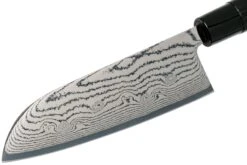 Tojiro Shippu Black Damascus Santoku 17 Cm, FD-1597 -Les Couteaux Soldes TJFD 1597 03 tojiro sippu black scaled