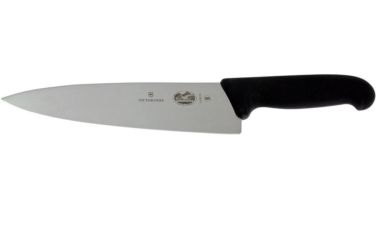 Victorinox Fibrox Couteau De Chef 20 Cm 5.2063.20 1 Victorinox Fibrox Couteau De Chef 20 Cm 5.2063.20
