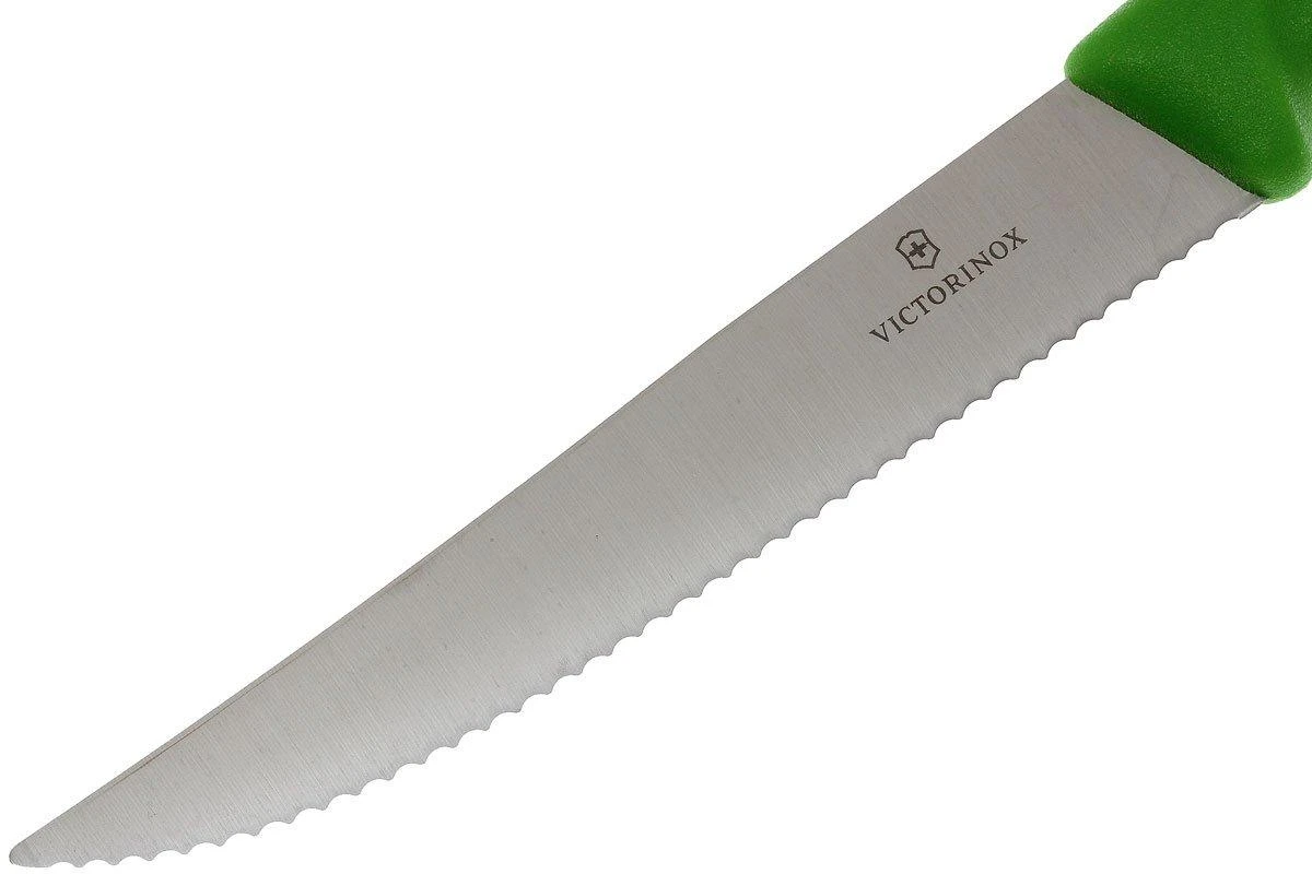Victorinox SwissClassic Couteaux à Steak/pizza Vert, Set De 2, 6.7936.12L4B 2 Victorinox SwissClassic Couteaux à Steak/pizza Vert, Set De 2, 6.7936.12L4B - Image 2