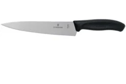 Victorinox SwissClassic 6.8003.19G Couteau à Viande 19 Cm, Noir