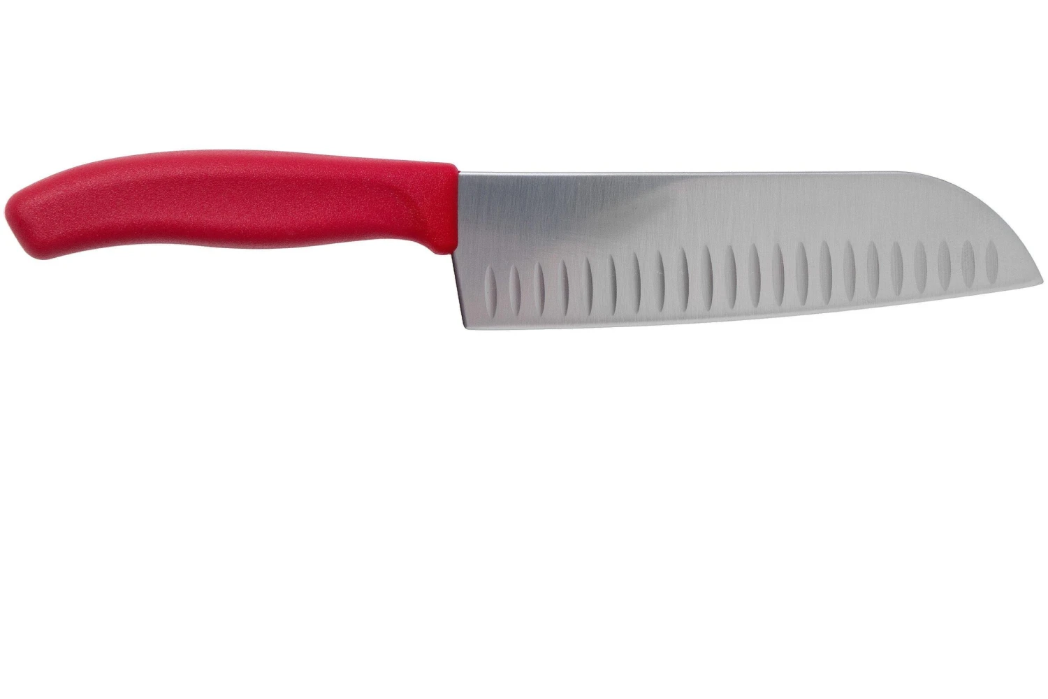 Victorinox SwissClassic 6.8521.17B Santoku Avec Alvéoles 17 Cm, Rouge 2 Victorinox SwissClassic 6.8521.17B Santoku Avec Alvéoles 17 Cm, Rouge - Image 2