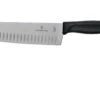 Victorinox SwissClassic 6.8523.17G Santoku Avec Alvéoles 17 Cm, Noir