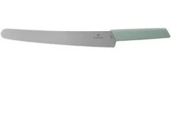 Victorinox Swiss Modern 6.9076.26W44B Couteau à Pain 26 Cm, Vert Menthe