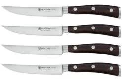 Wüsthof Ikon Set De 3 Couteaux à Steak, 1070560402 -Les Couteaux Soldes WU1070560402 01 wusthof stockfoto scaled
