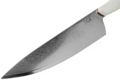 Xin Cutlery XinCore XC127 White G10, Red Liners, Damascus, Couteau De Chef 21,5 Cm -Les Couteaux Soldes XC127 03 xin cutlery scaled
