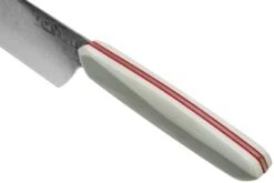 Xin Cutlery XinCore XC127 White G10, Red Liners, Damascus, Couteau De Chef 21,5 Cm -Les Couteaux Soldes XC127 05 xin cutlery scaled