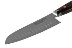 Yaxell Super Gou 37118 Santoku à Alvéoles, Acier Damassé 161 Couches, 16,5 Cm -Les Couteaux Soldes YL37118 03 yaxell scaled