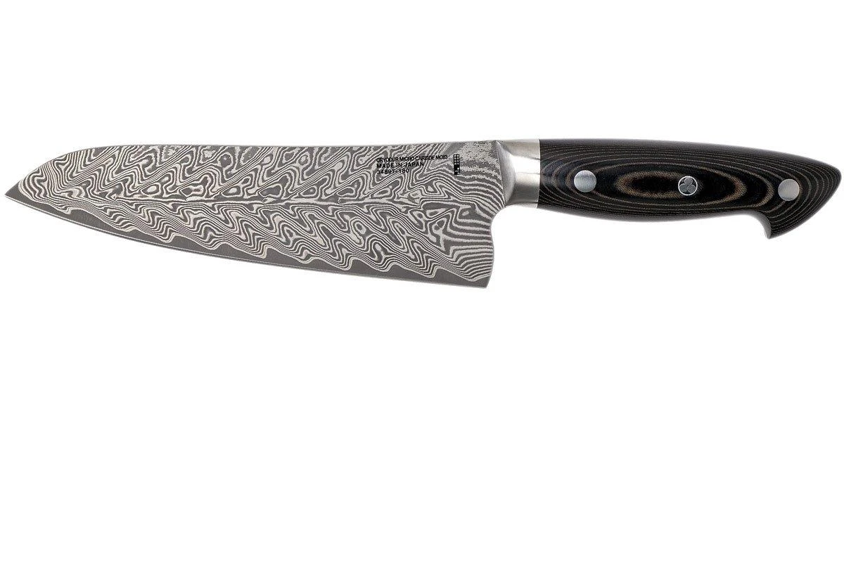 Bob Kramer By Zwilling Euro Stainless Santoku 18 Cm, 34897-181-0 1 Bob Kramer By Zwilling Euro Stainless Santoku 18 Cm, 34897-181-0