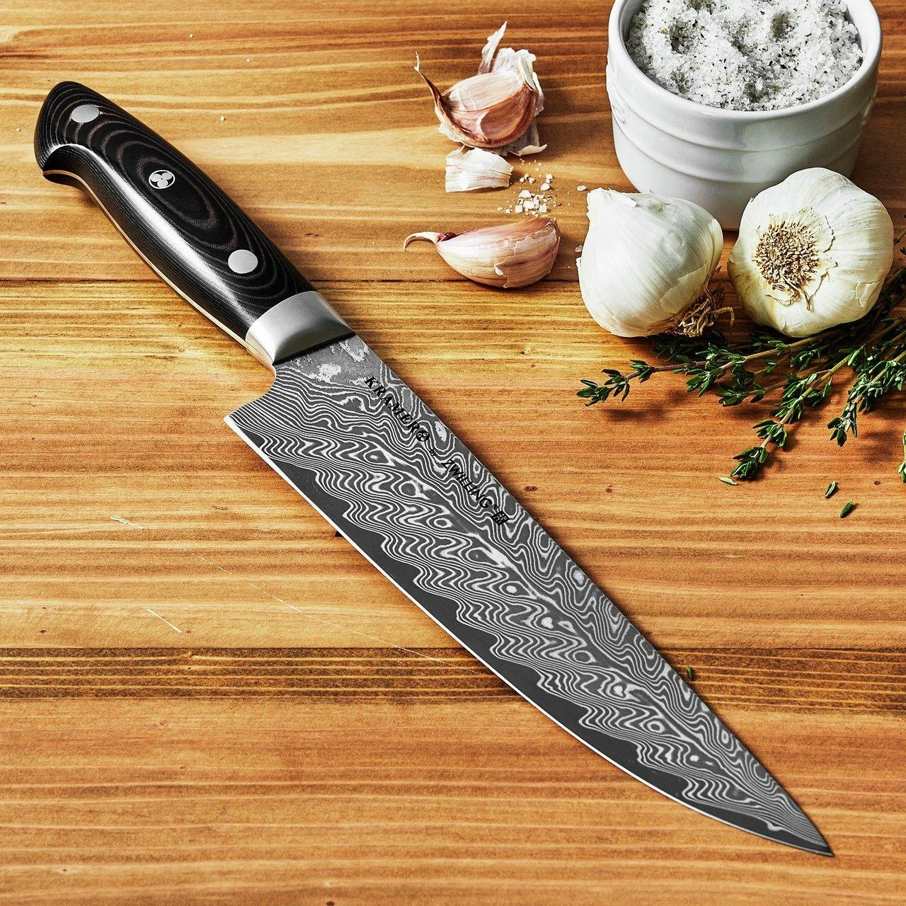 Bob Kramer By Zwilling Euro Stainless Santoku 18 Cm, 34897-181-0 8 Bob Kramer By Zwilling Euro Stainless Santoku 18 Cm, 34897-181-0 - Image 8